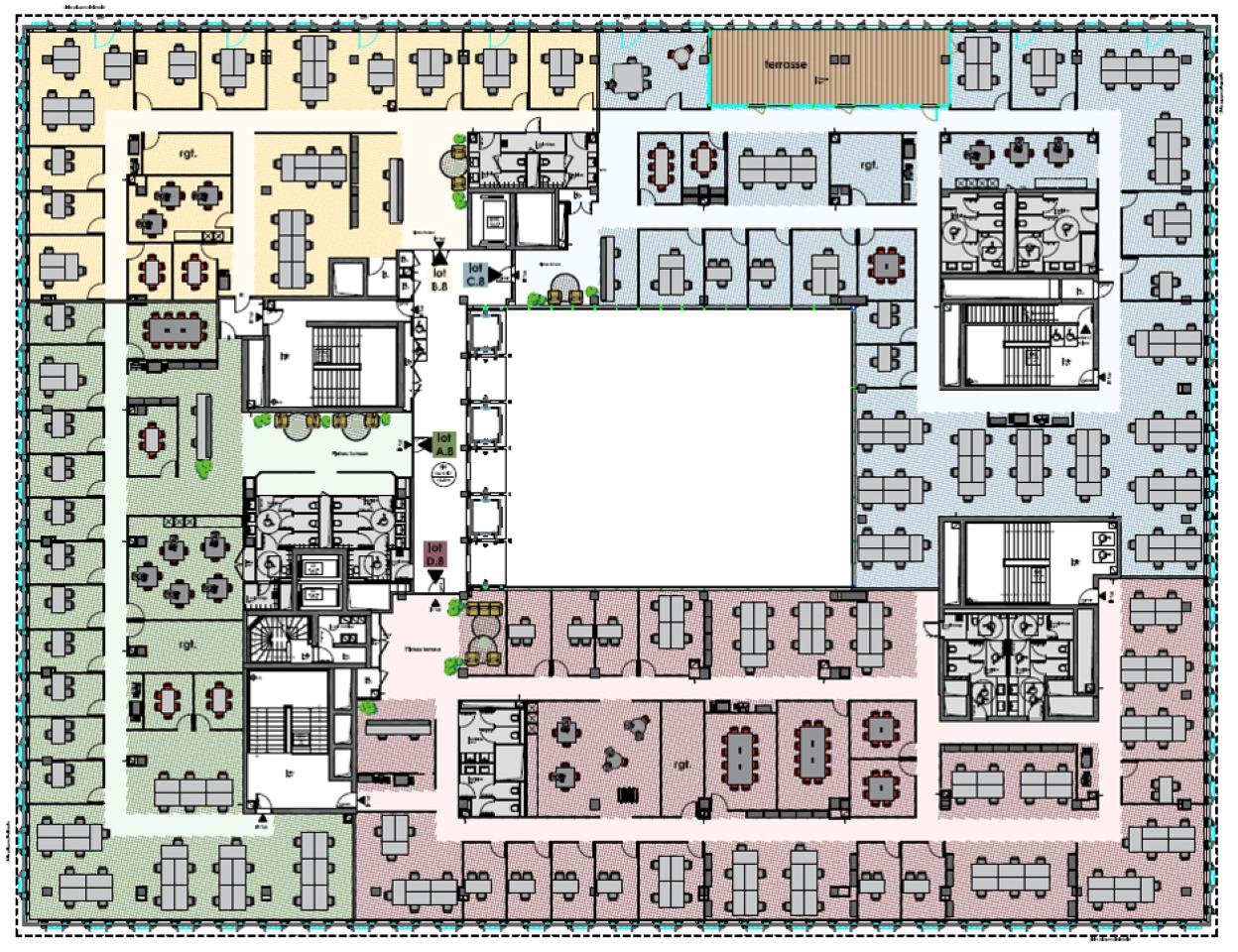 Bureau Lyon 25305m² Location bureau Lyon Rhône OLBUR2110517 22